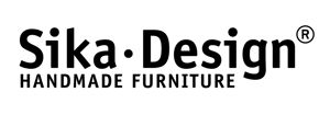 Sika Design, Handmade furniture, sort på hvid