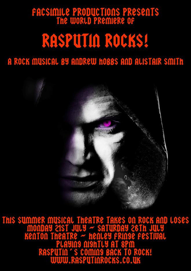 Rasputin Rocks Flyer