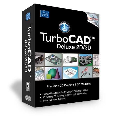 TurboaCAD 16 Deluxe box