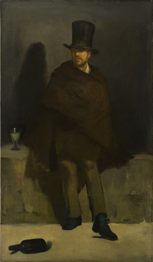 Édouard Manet. Absinthdrikkeren. 1859. Ny Carlsberg Glyptotek