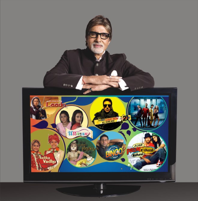 Brand Ambassador for COLORS TV Bollywood star Amitabh Bachchan
