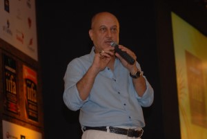 Anupam Kher on Day 2 of IIFA in Colombo
