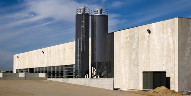 Confac A/S - en europæisk spydspids med produktion af betonelementer i Randers