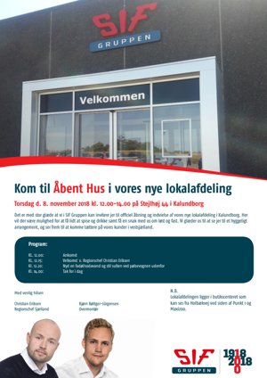 Invitation til Åbent Hus i Kalundborg