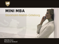 Mini MBA svart brun