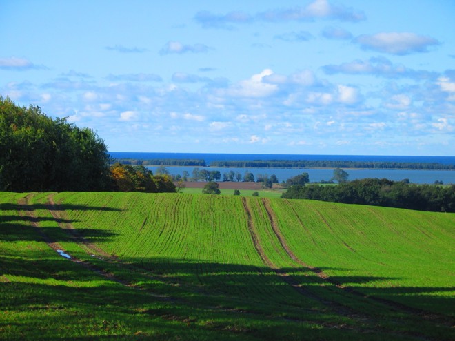 View over lake - Baltic Sea (Ostsee)