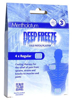 Mentholatum deep freeze patch