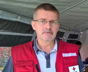 Peder Damm, Røde Kors