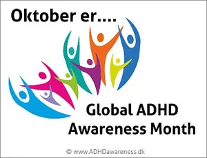 Oktober er global adhd awareness month dansk web