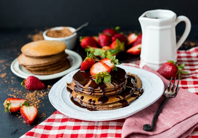 Pancake strawberry recipe wocobook 356665