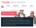 Team mclaren new site