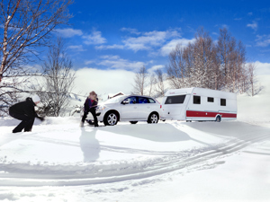 Vintercamping 07_Moderne campingvogne kan sagtens bruges året rundt