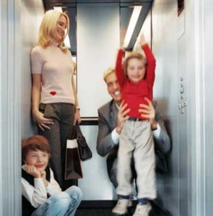 Sikkerheden øges i elevatoren