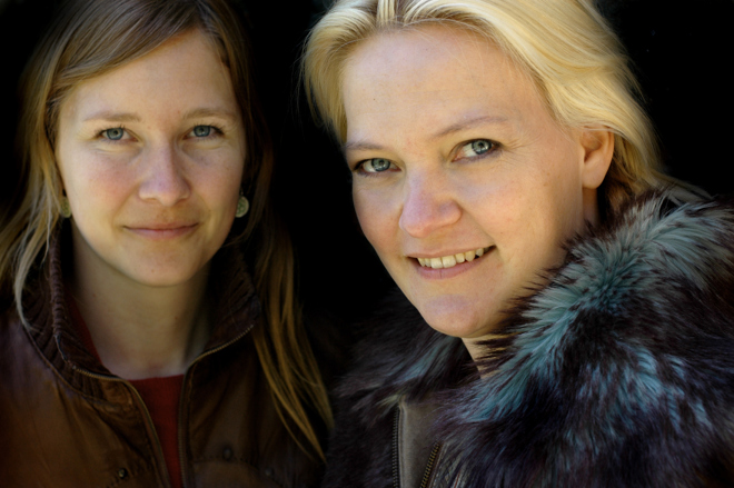 Kunstnerisk leder Tina Kristensen og stifter Lotte Nielsen
