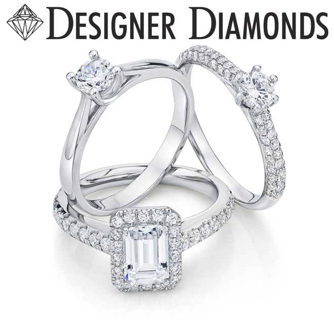 Designer diamonds ringe