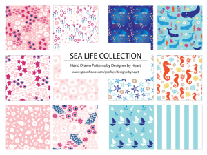 SEA LIFE COLLECTION PATTERNS