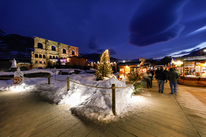 4.Christmas Market at Teatro Romano Aosta foto Enrico Romanzii
