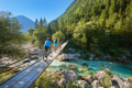 Cycling in Soca Valley by Slovenian Tourist Board