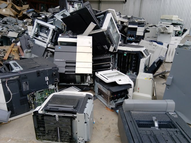 E-waste printers at NamiGreen