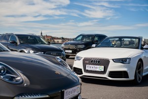 Porsche, Audi og BMW på havn i Aalborg