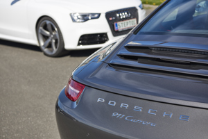 Porsche og Audi på havn i Aalborg