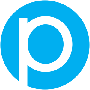 Payrexx logo p rund blau